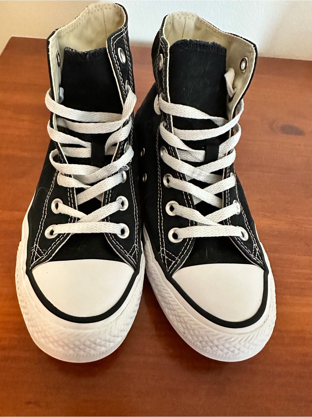 Converse Kids Black and White High-Top Sneakers